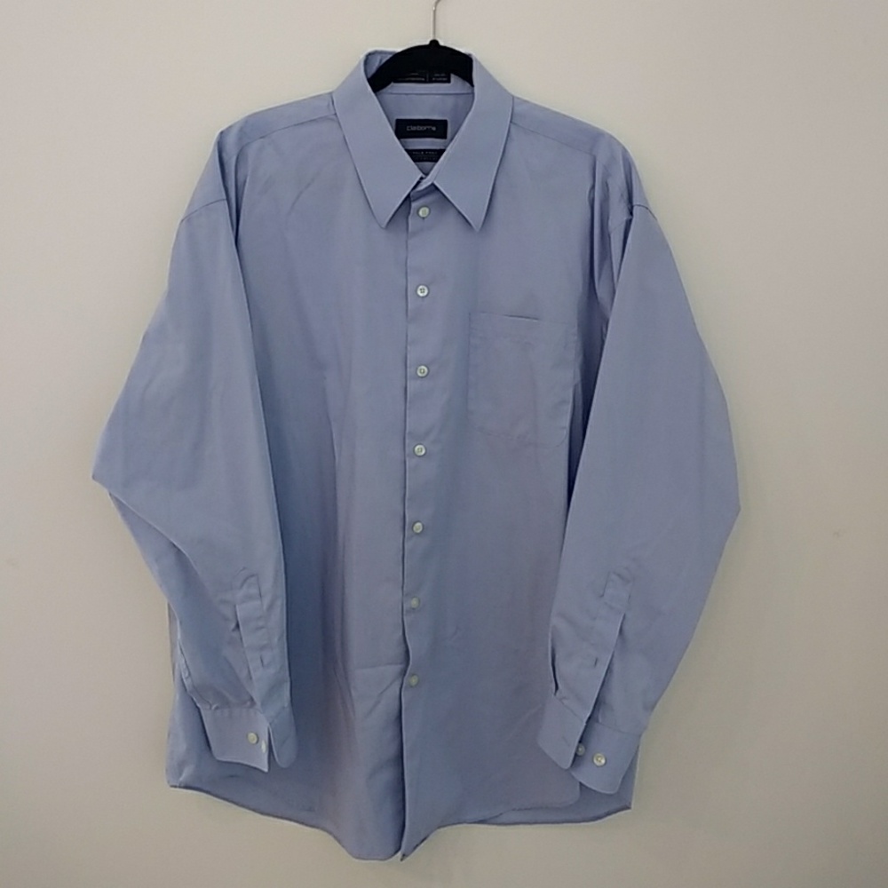 men's blue shirt